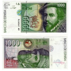 España. 1992. 1000 Pesetas (SC) Serie 6M