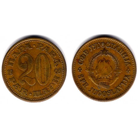 (45) Yugoslavia. 1965. 20 Para (BC)