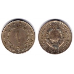 (59) Yugoslavia. 1977. 1 Dinar (MBC)