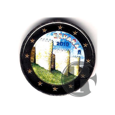España. 2019. 2 Euro (SC) Coloreada