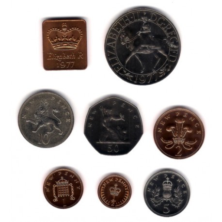 Gran Bretaña. 1977. Serie Completa (SC)