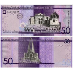 (189a) República Dominicana. 2014. 50 Pesos (SC)
