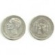 Alfonso XII. 1881*(18-81). 5 Pesetas (MBC) (Plata) Ceca de Madrid MS-M