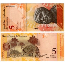 (89d) Venezuela. 2011. 5 Bolivares (SC)
