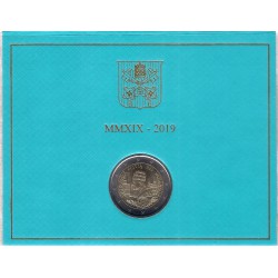 Ciudad del Vaticano. 2019. 2 Euro (SC)