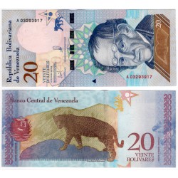 (104) Venezuela. 2018. 20 Bolivares (SC)
