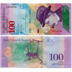 (106) Venezuela. 2018. 100 Bolivares (SC)