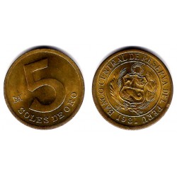 (271) Perú. 1981. 5 Soles de Oro (EBC+)