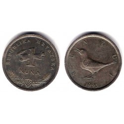 (9.1) Croacia. 1995. 1 Kuna (MBC)