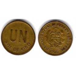 (266.1) Perú. 1975. 1 Sol de Oro (MBC)