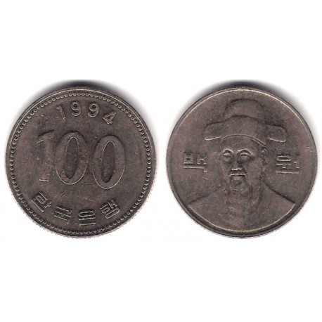 (35.2) Corea del Sur. 1994. 100 Won (MBC-)