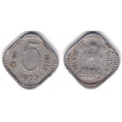 (18.6) India. 1973. 5 Paise (BC)