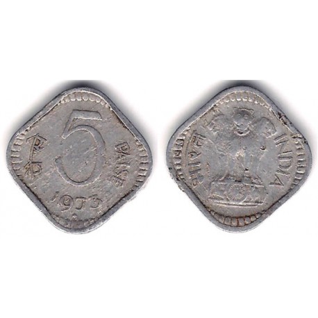 (18.6) India. 1973. 5 Paise (BC)
