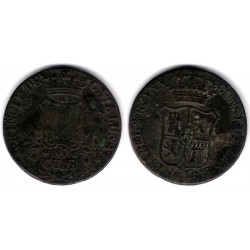 Isabel II. 1846. 6 Cuartos (BC+) Ceca de Cataluña