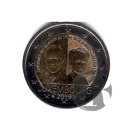 Luxemburgo. 2019. 2 Euro (SC) Carlota