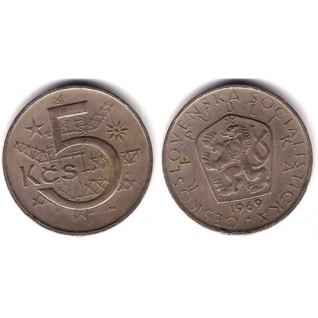 (60) Checoslovaquia. 1969. 5 Korun (BC)