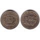 (61.2) República Dominicana. 1987. 25 Centavos (MBC-)