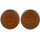 (106a) Alemania. 1978(G). 2 Pfennig (MBC)