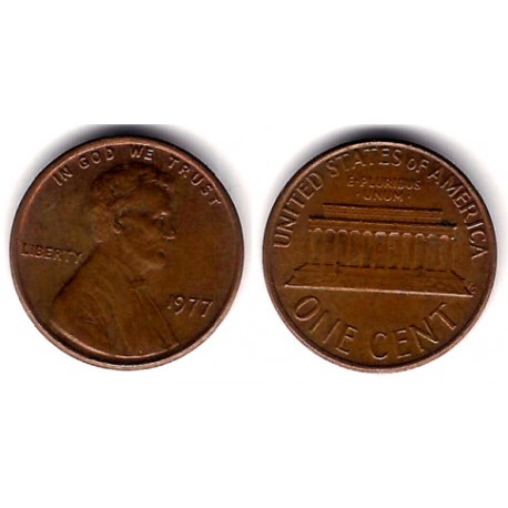 (201) Estados Unidos de América. 1977. 1 Cent (MBC)