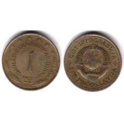 (59) Yugoslavia. 1977. 1 Dinar (MBC)