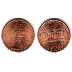 (201) Estados Unidos de América. 2000. 1 Cent (EBC)