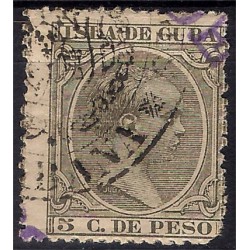 (144) Cuba Colonial. 1890-97. 5 Centavos de Peso (Usado)