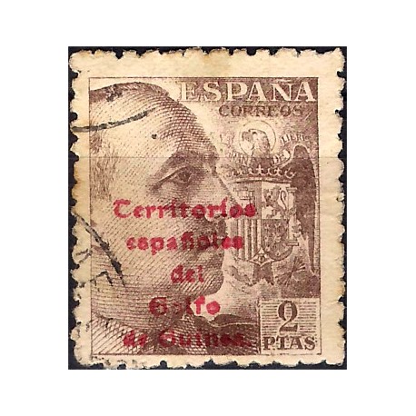 (301) Guinea Española. 1943. 2 Pesetas (Usado)