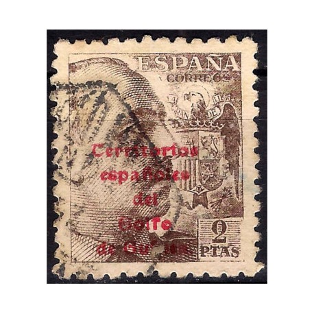 (301) Guinea Española. 1943. 2 Pesetas (Usado)