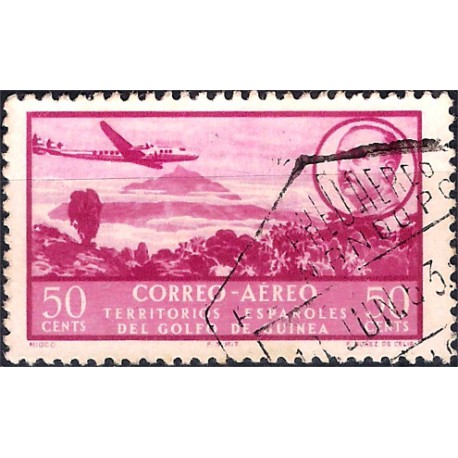 (C7) Guinea Española. 1951. 50 Céntimos (Usado)