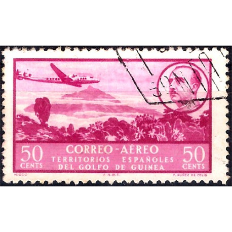 (C7) Guinea Española. 1951. 50 Céntimos (Usado)