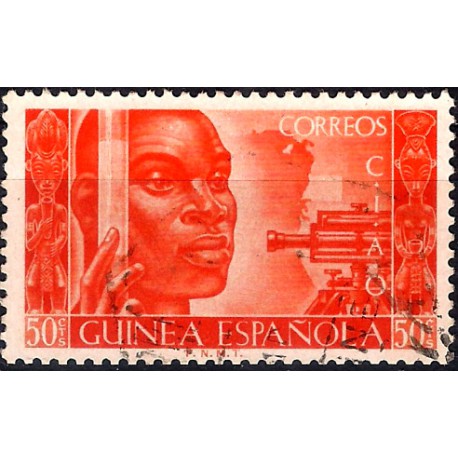 (319) Guinea Española. 1951. 50 Céntimos (Usado)