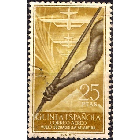 (C20) Guinea Española. 1957. 25 Pesetas (Usado)