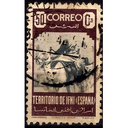 (28) Sidi Ifni. 1947. 50 Céntimos (Usado)