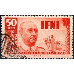 (51) Sidi Ifni. 1951. 50 Céntimos (Usado)