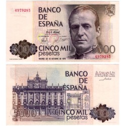 España. 1979. 5000 Pesetas (SC) Sin Serie