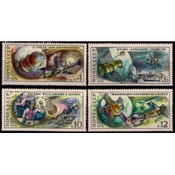 (4427 a 4430) Unión Soviética. 1976. Serie Completa  Astronautica (Nuevo)