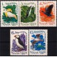 (4465 a 4469) Unión Soviética. 1976. Serie Completa. Aves (Nuevo)