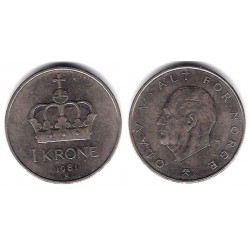 (419) Noruega. 1981. 1 Krone (MBC)