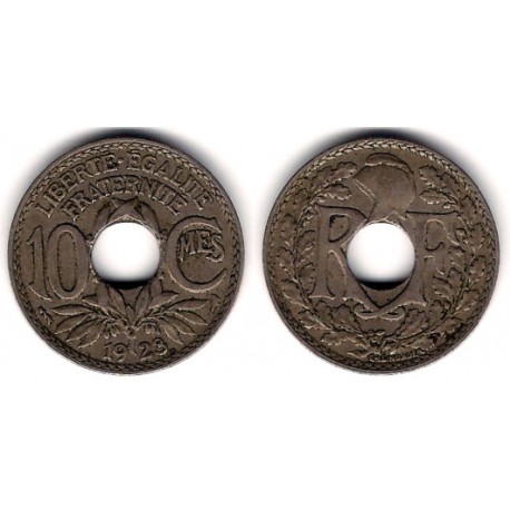 (866a) Francia. 1923. 10 Centimes (MBC)