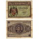 Estado Español. 1938. 1 Peseta (BC) Serie D. Manchas