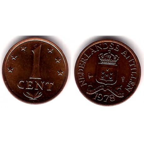(8) Antillas Neerlandesas. 1978. 1 Cent (SC)