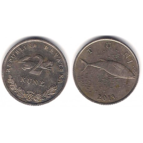 (10) Croacia. 2013. 2 Kune (MBC)