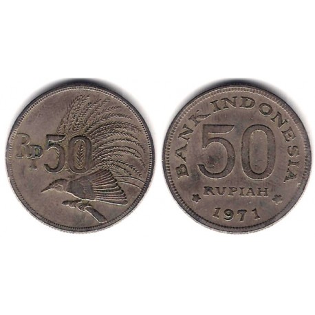 (35) Indonesia. 1971. 50 Rupiah (MBC)