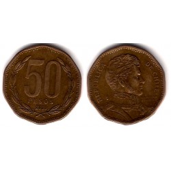 (219.2) Chile. 2000. 50 Pesos (MBC)
