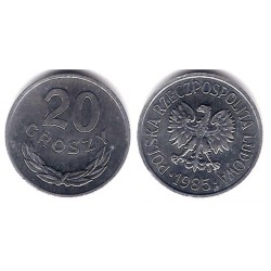 (YA47) Polonia. 1985. 20 Groszy (SC)