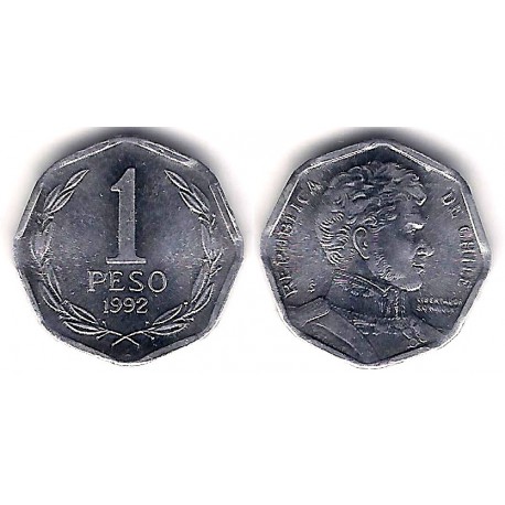 (231) Chile. 1992. 1 Peso (SC)