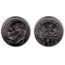 (195a) Estados Unidos de América. 2007(D). 1 Dime (MBC)