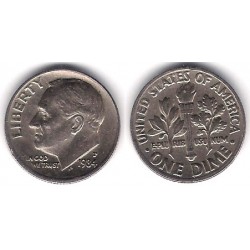 (195a) Estados Unidos de América. 1984(P). 1 Dime (MBC)
