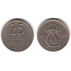 (836) Suecia. 1966. 25 Ore (BC)