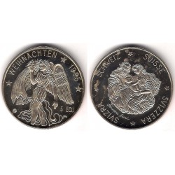 Suiza. 1995. 5 Ecu (SC)